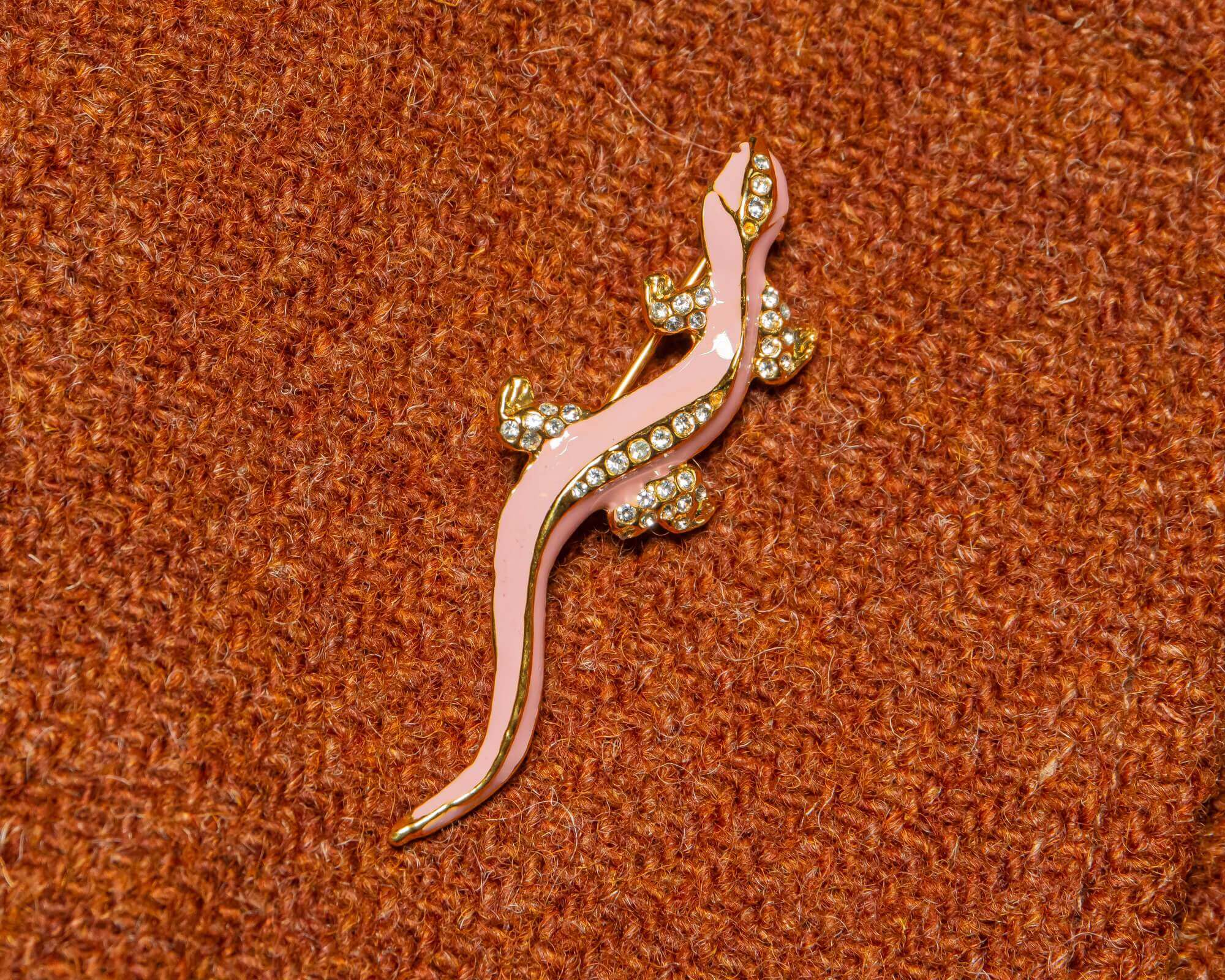 Brooch Lizard small e