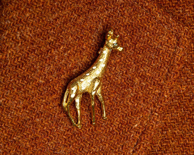 Giraffe brooch