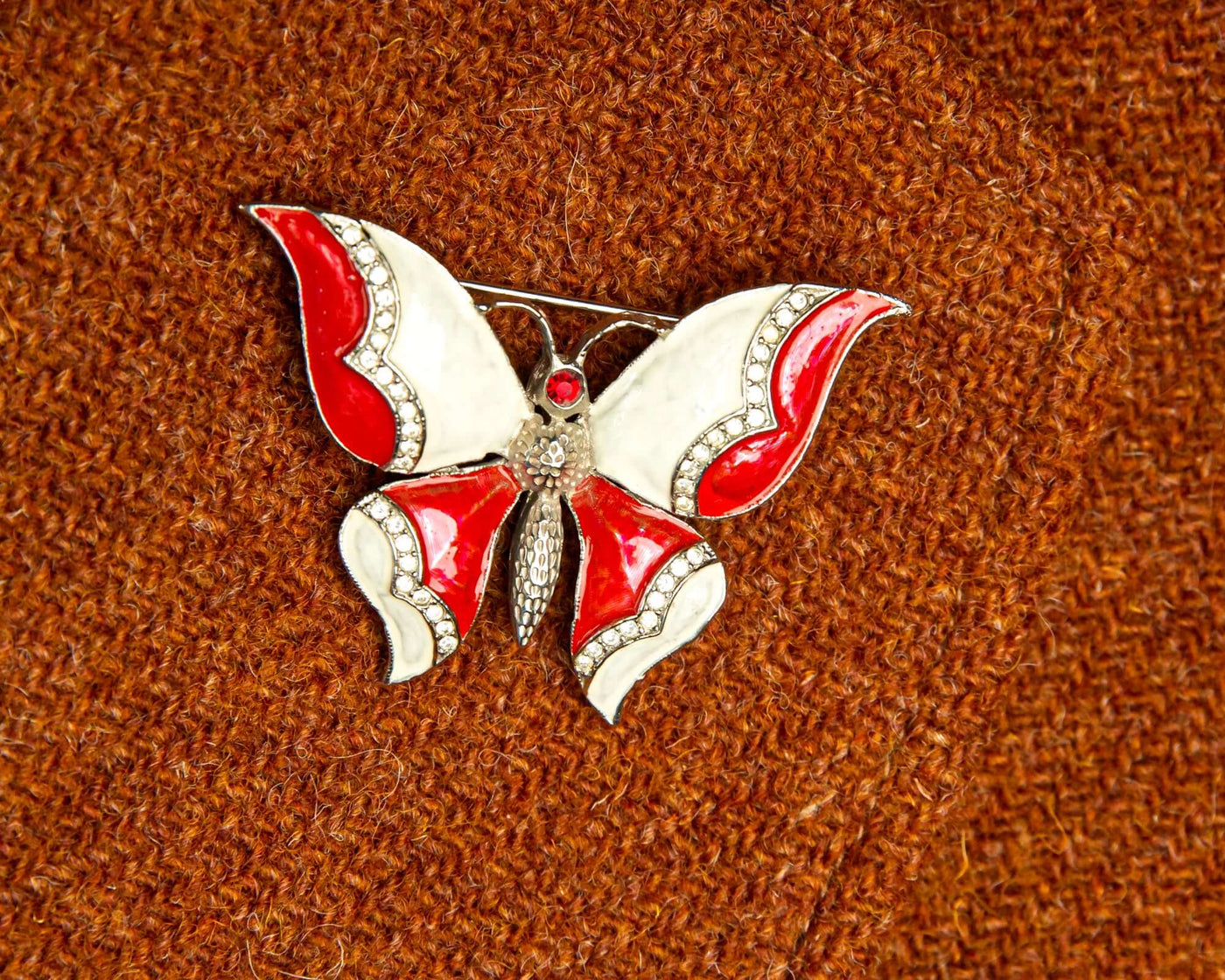 Butterfly brooch