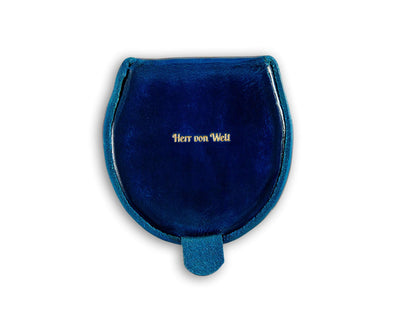 Coin purse shell shape Blu