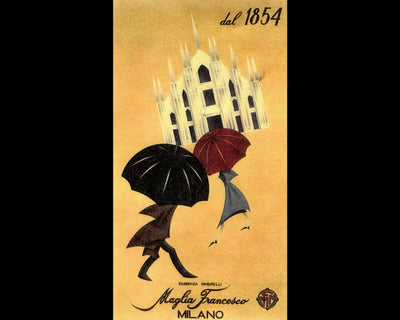 -Regenschirm Alfredo - Herr von Welt - Francesco Maglia