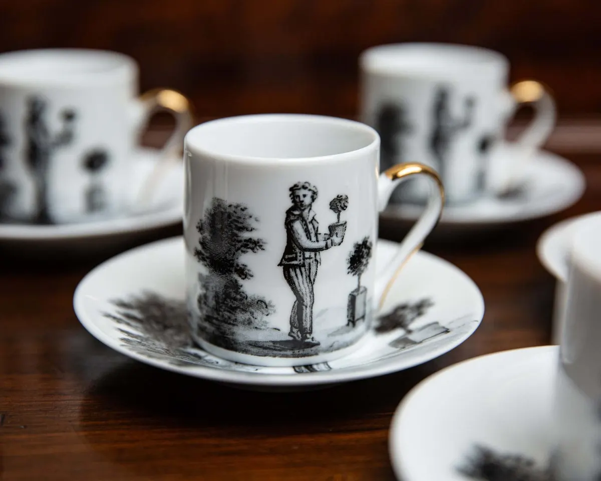 Vintage 6er Set Espresso cups / Moka cups - view 2