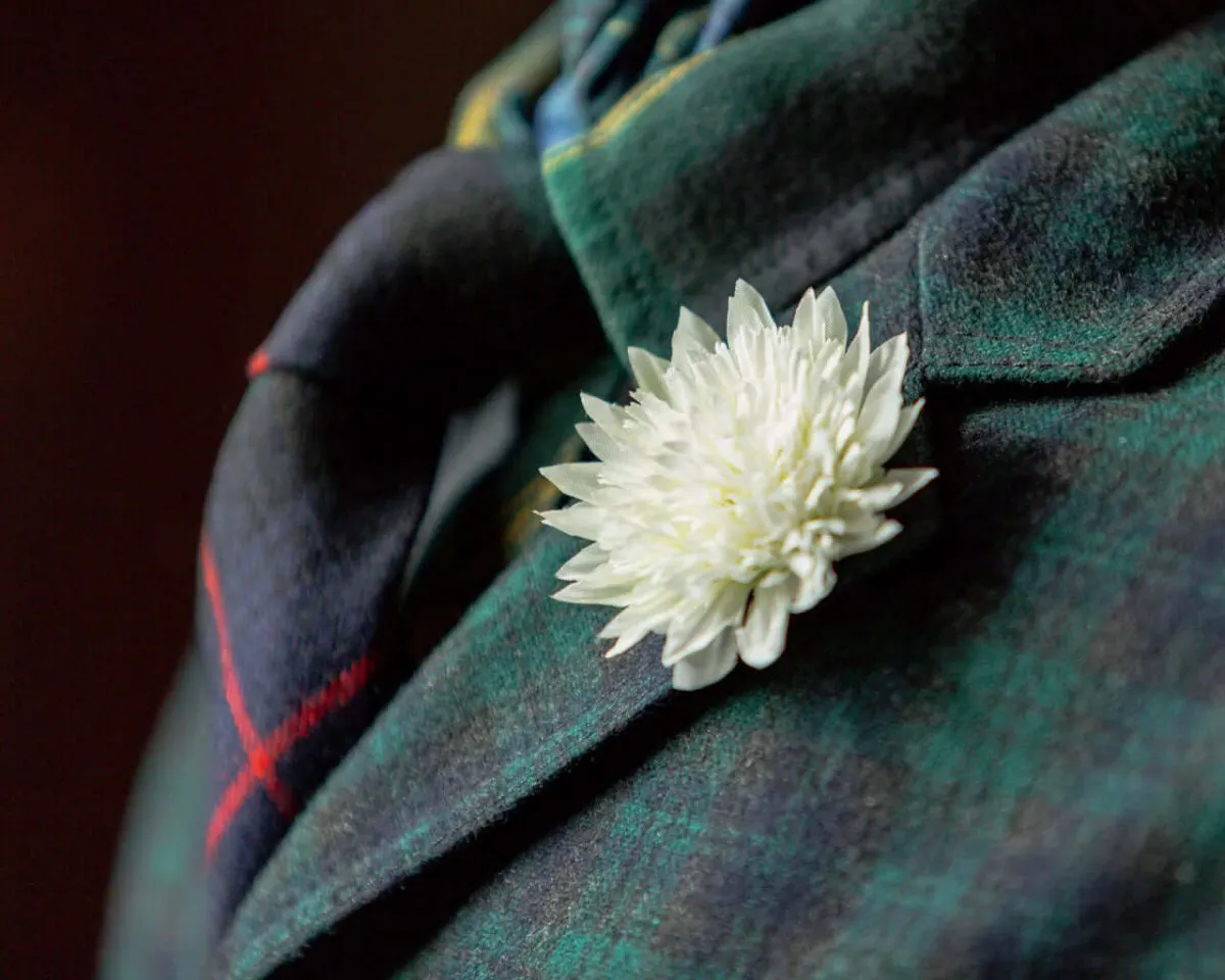 Boutonnière Chrysanthemum White - view 4