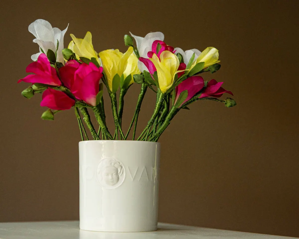 Boutonnière Freesia Yellow (Freesia Alba) - view 4