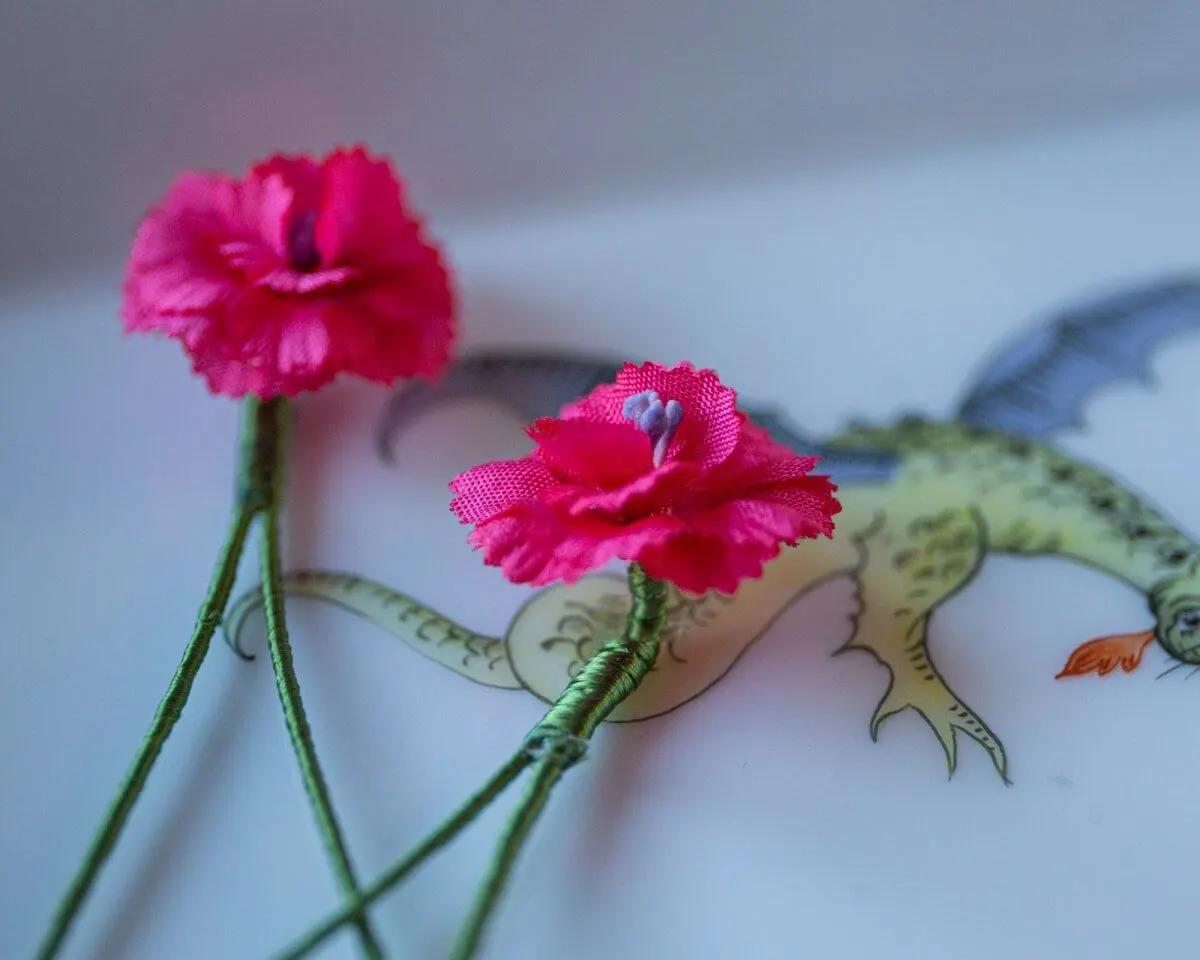Boutonnière geranium pink mini (Geranium) - view 5
