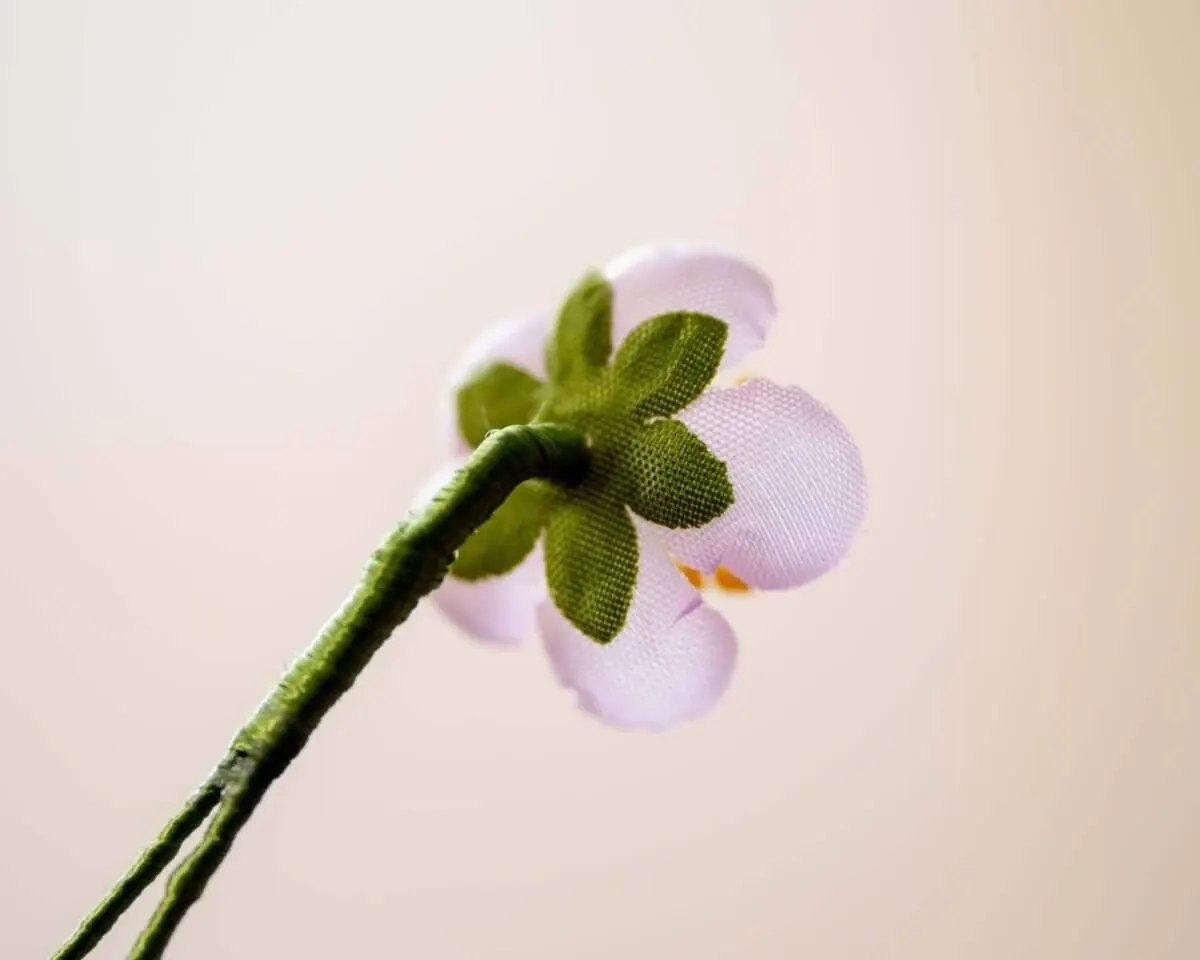 Boutonnière cherry blossom pink mini (Japanese sakura) - view 3