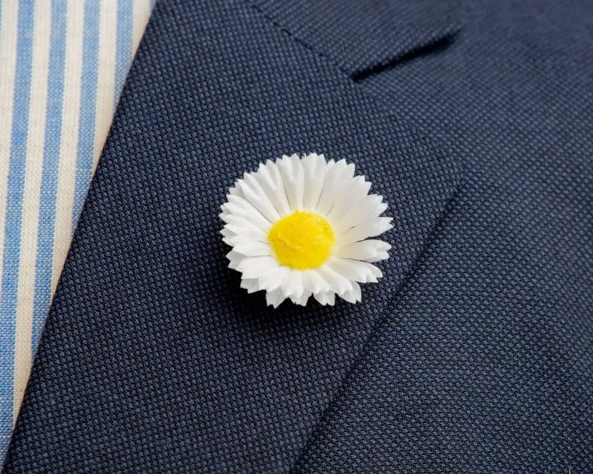 Boutonnière marguerite small (Leucanthemum)
