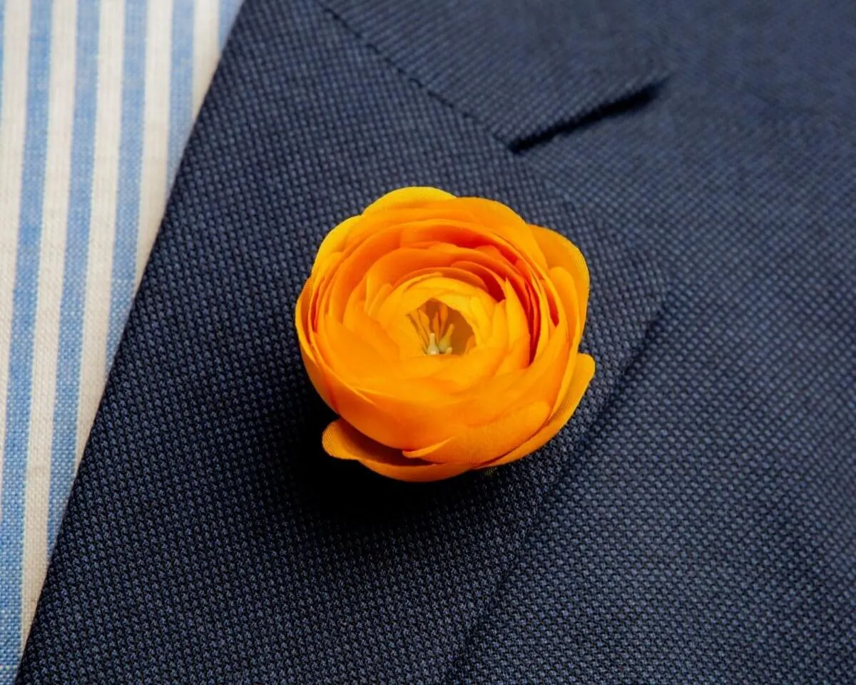 Boutonnière ranunculus yellow (Ranunculus)