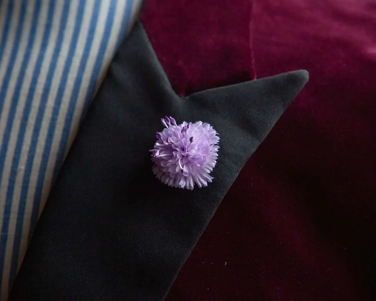 Boutonnière scabiosa (Scabiosa japonica) - view 5