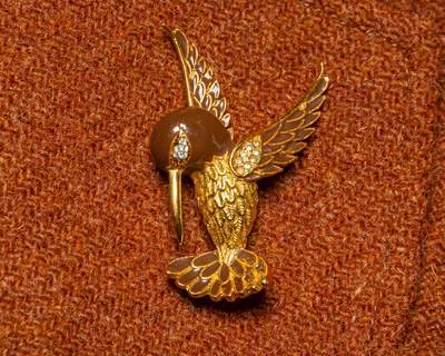 Brosche Kolibri j