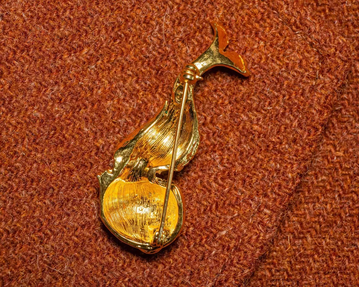 Brooch Fish c - view 2