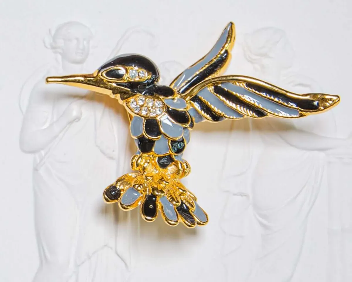 Brooch Humming-Bird e - view 3