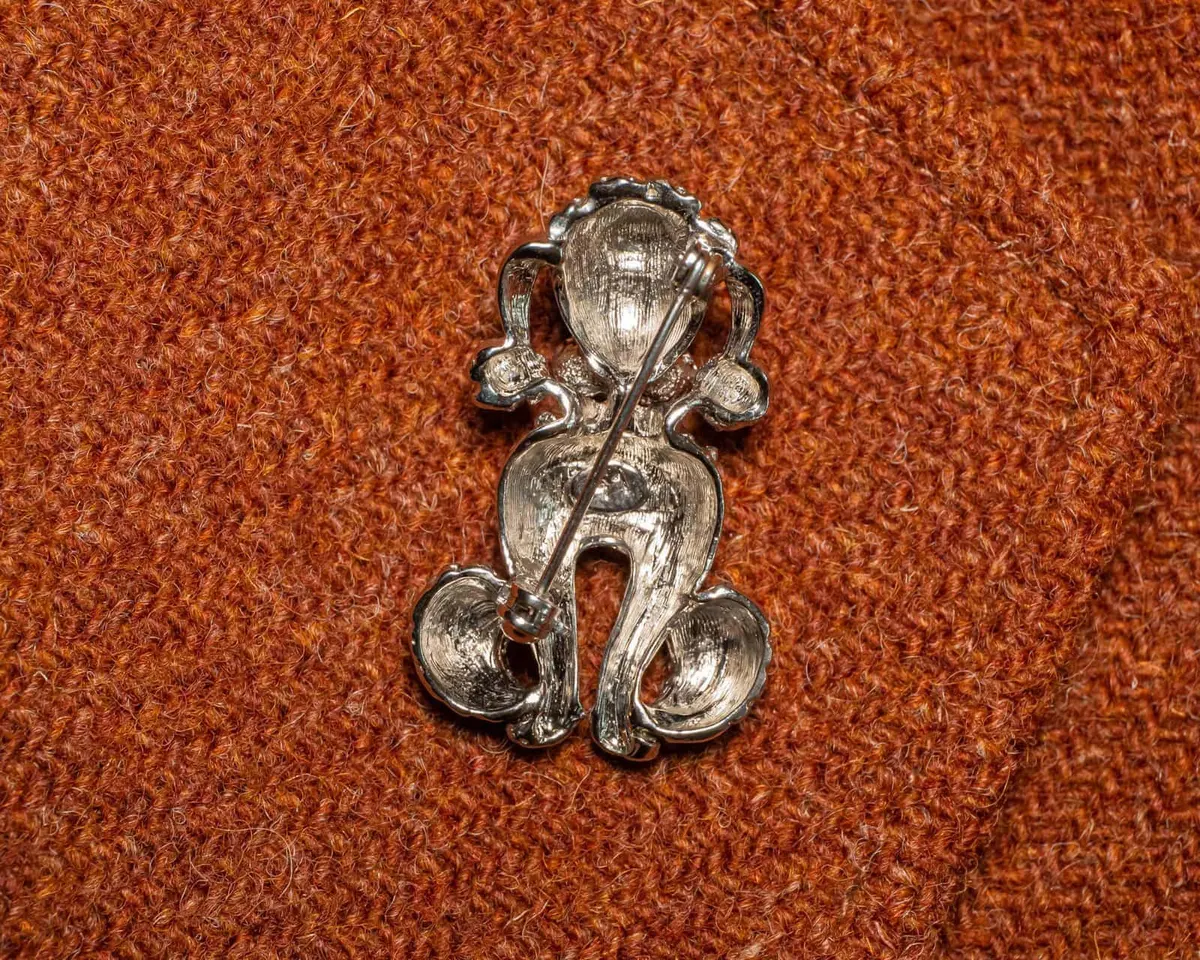 Brooch Poodle a - view 3