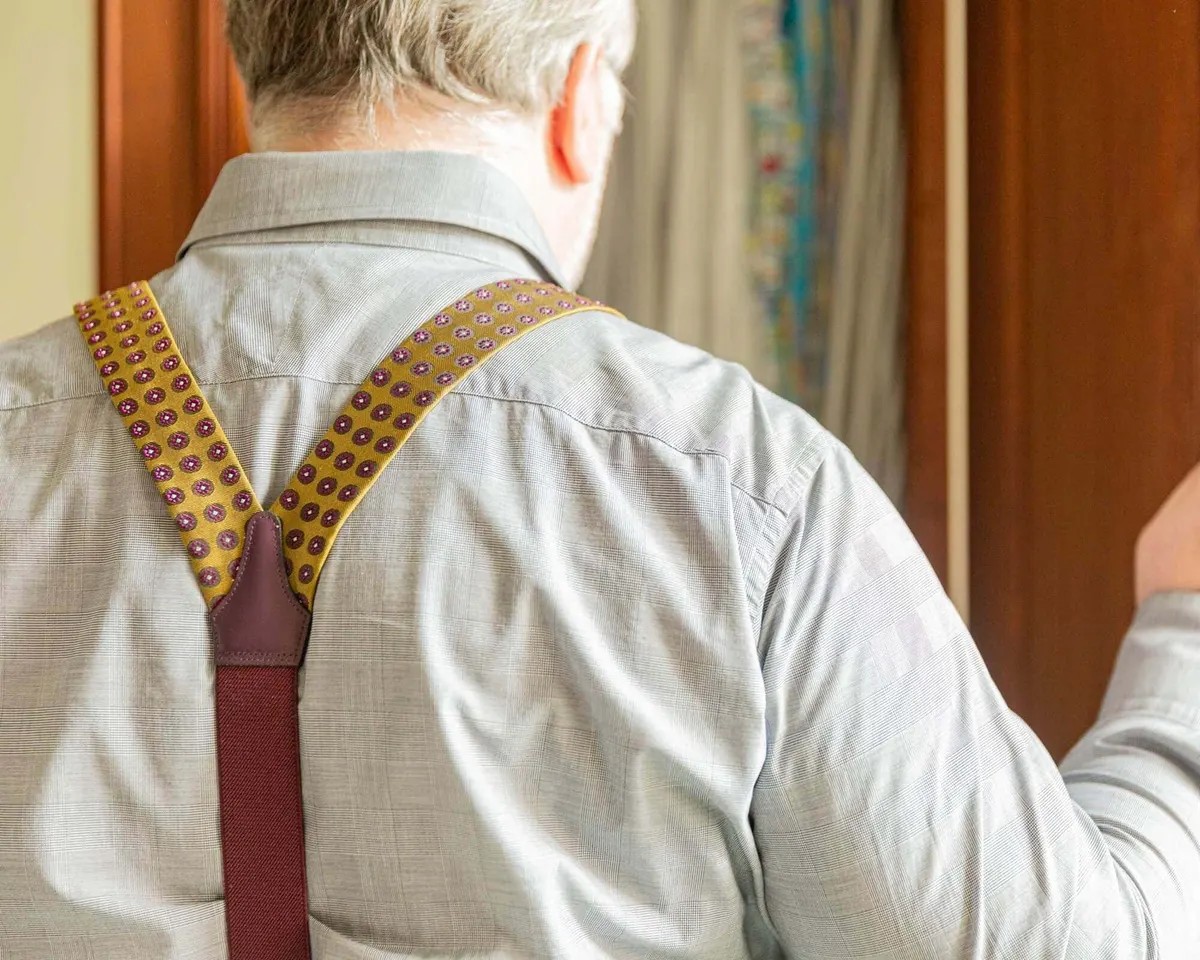 Suspenders Cravat Gold Classic - view 2