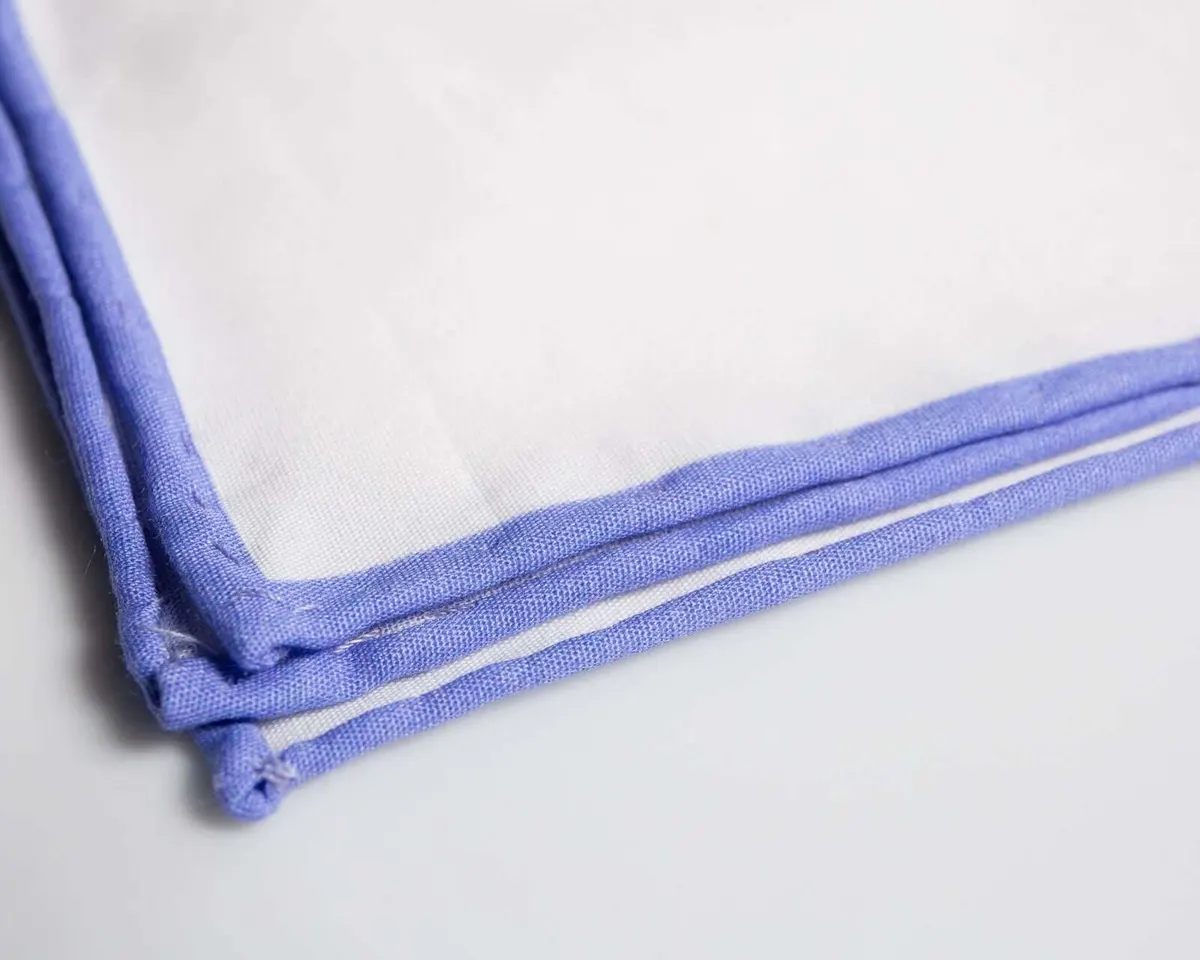 Pocket Square Cotton Lilac - view 2
