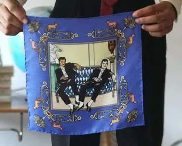 Einstecktuch 'Brothers' by Everett Glenn, Titelbild der Themenwelt Einstecktücher in limitierter Auflage