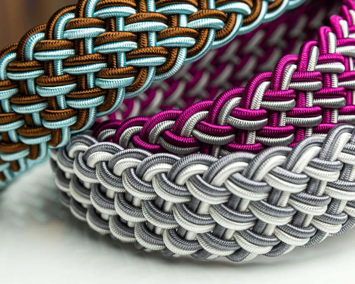 Braided belt Bianco / Grigio - view 2
