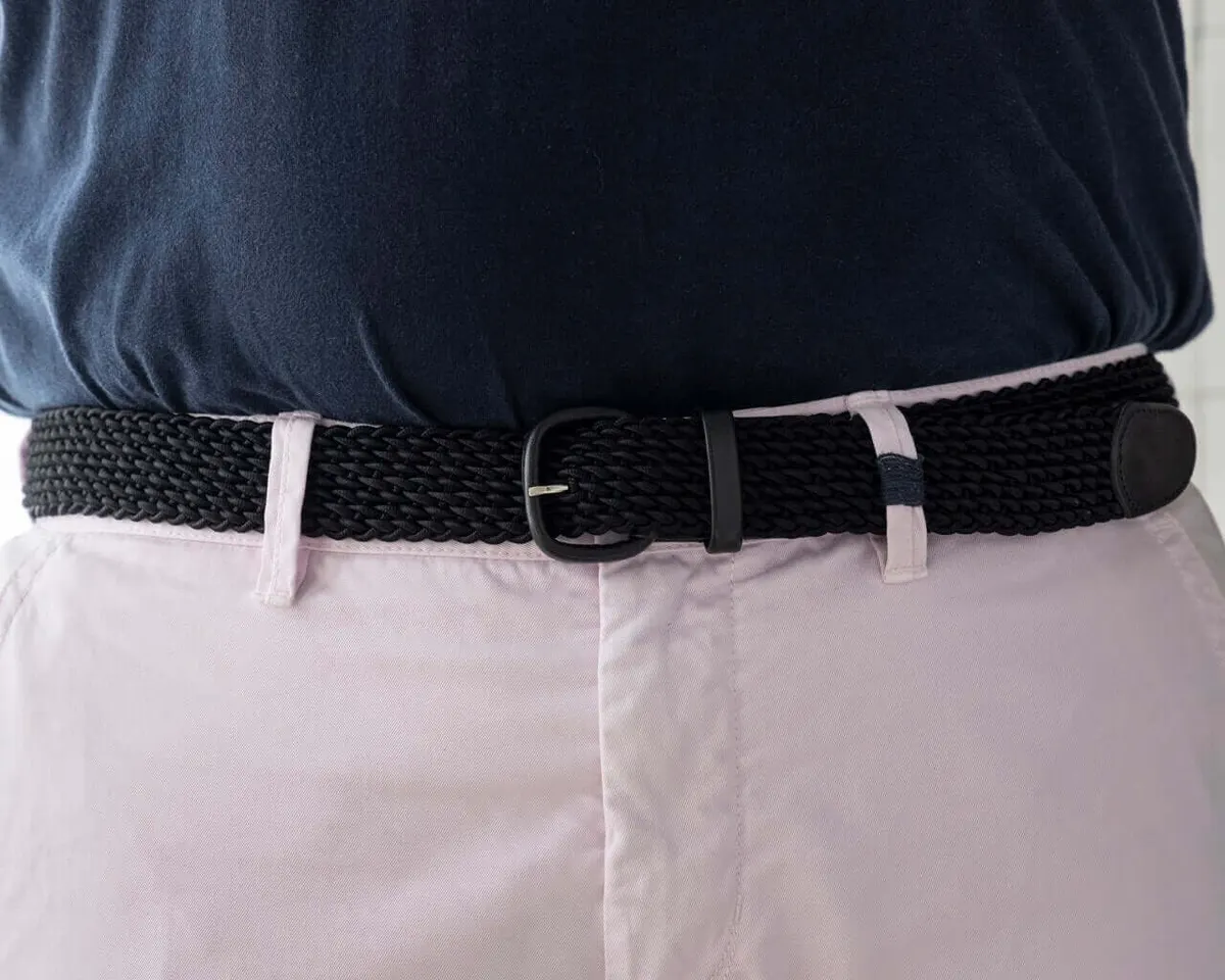 Braided belt Nero - view 2