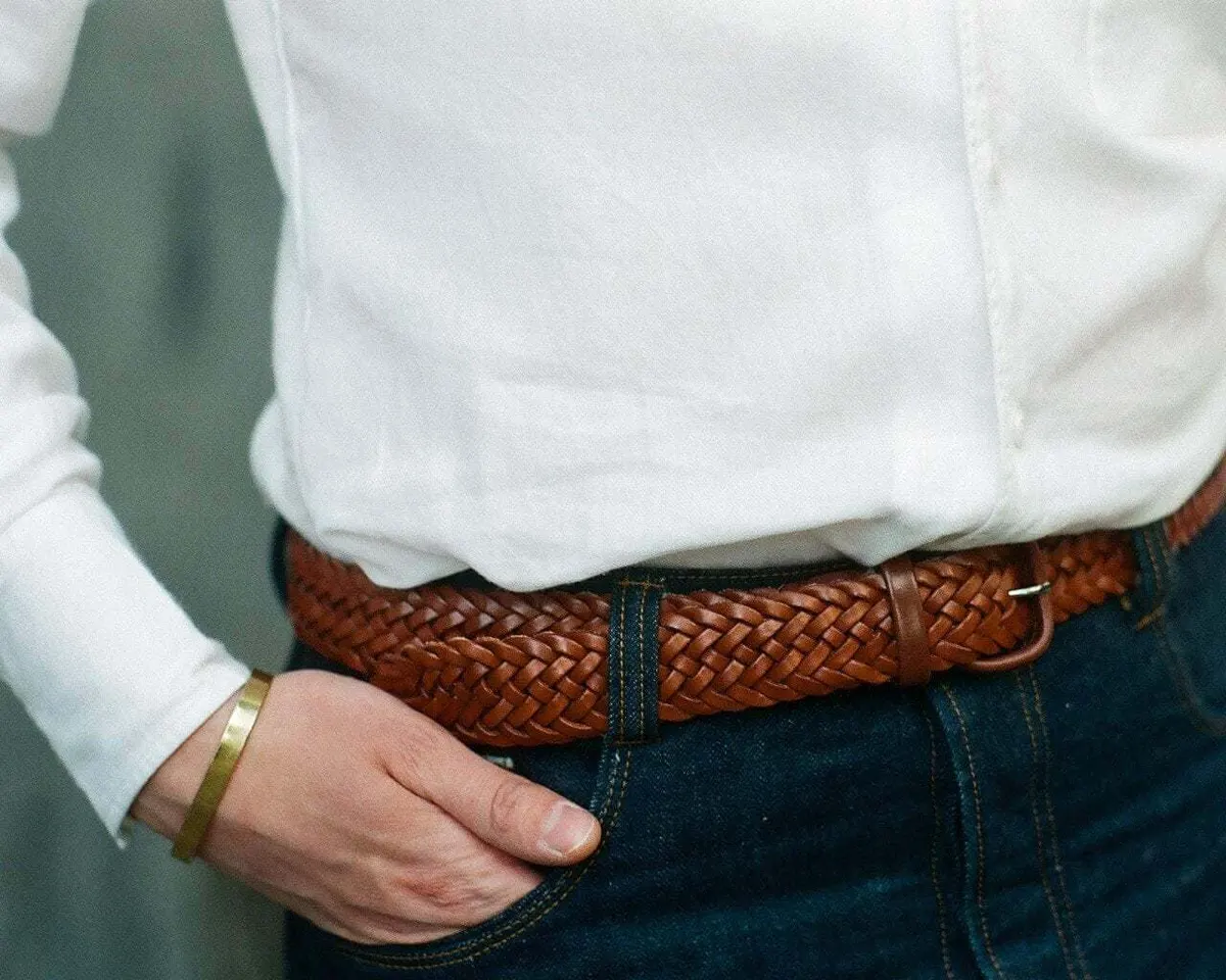 Braided belt Carlo Marrone - view 2
