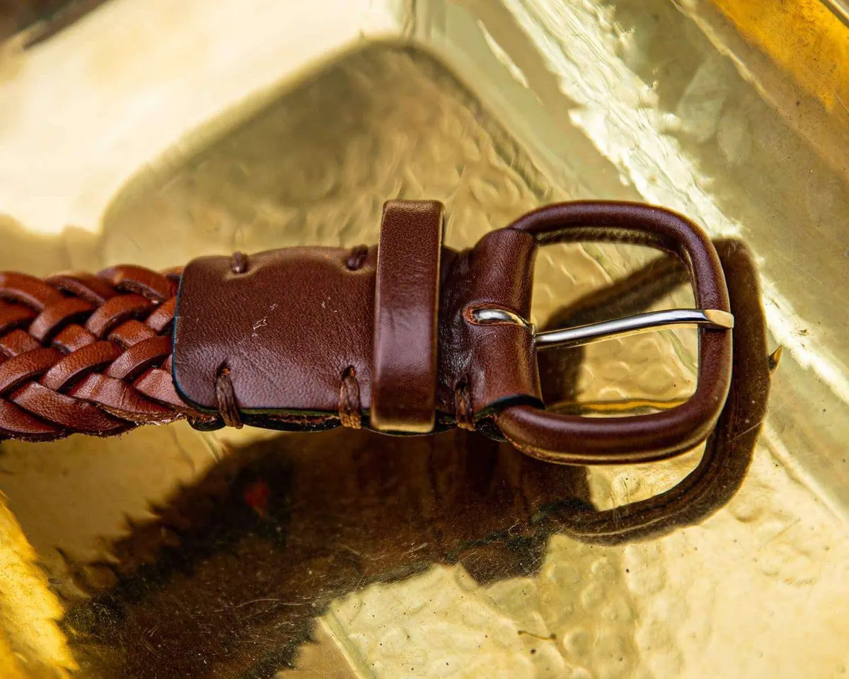 Braided belt Carlo Marrone - view 4