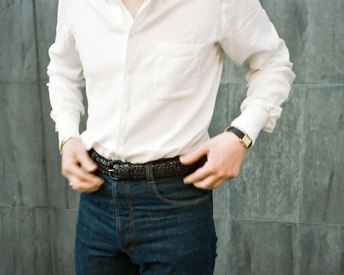 Braided belt Carlo Nero - view 6