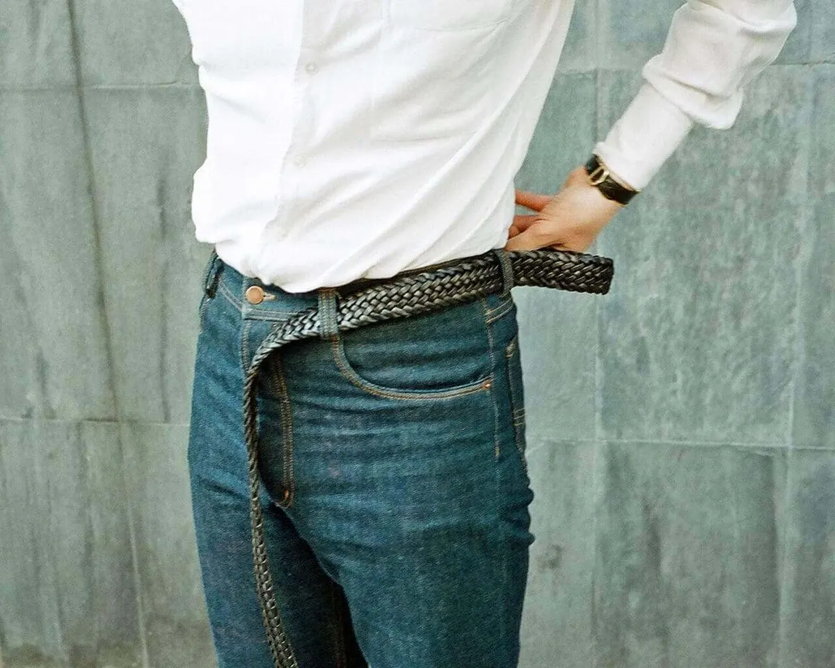 Braided belt Carlo Nero - view 5