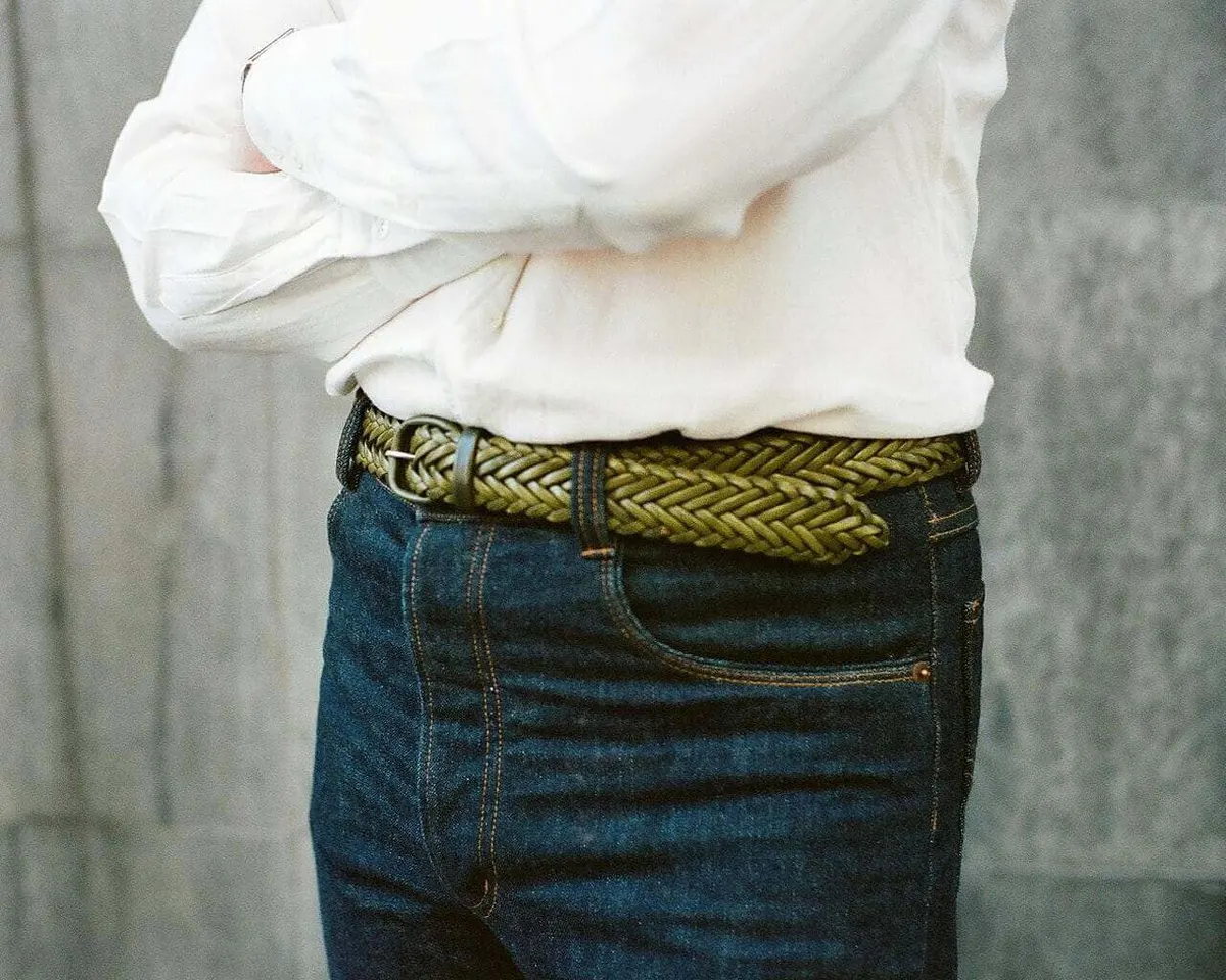 Braided belt Cosimo Verde - view 4