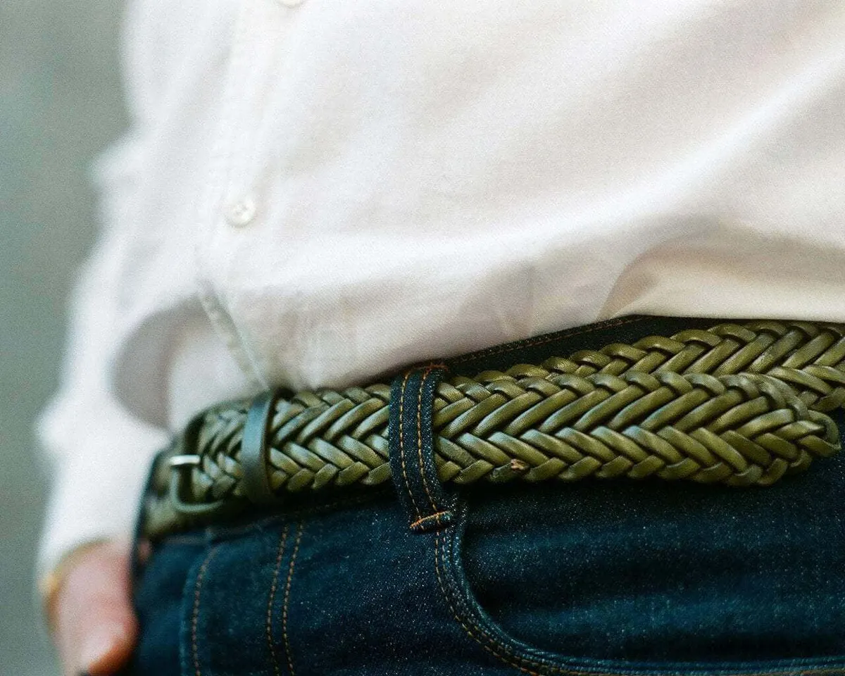 Braided belt Cosimo Verde - view 2