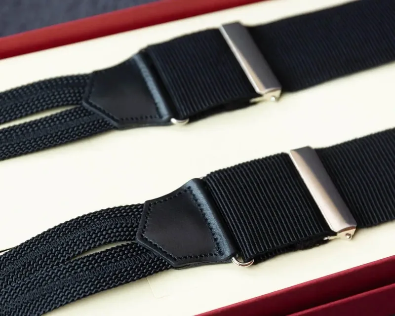Hosenträger Ripsband Black Classic, Titelbild der Themenwelt Hosenträger Ripsband