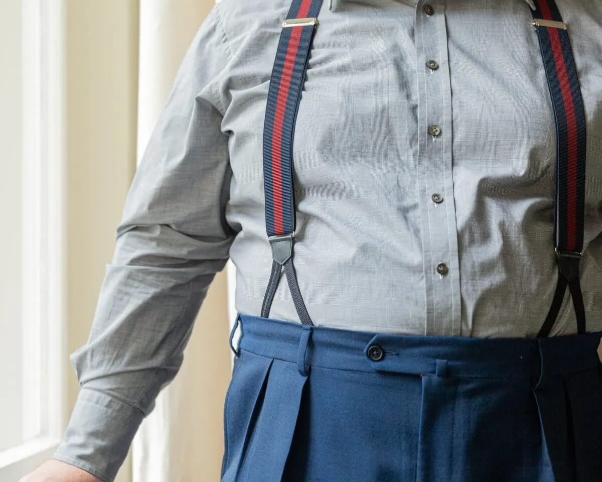 Suspenders Flex Regiment Green Classic - view 3