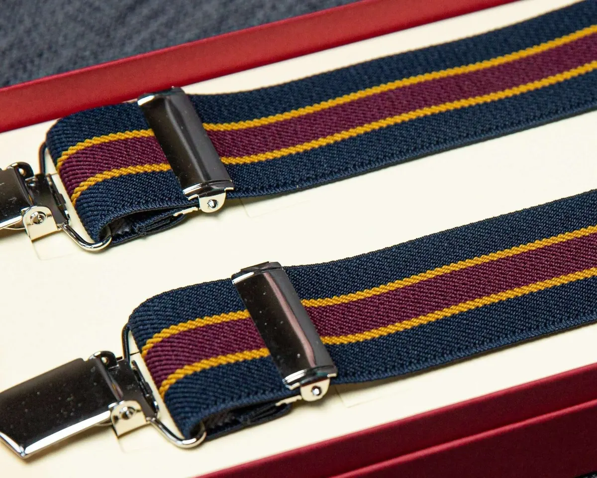 Hosenträger Flex Regiment Preppy Clips