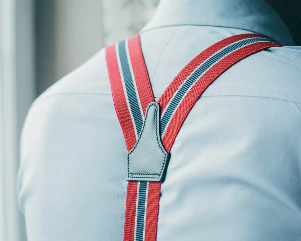 Suspenders Flex Regiment Red Combine - view 3