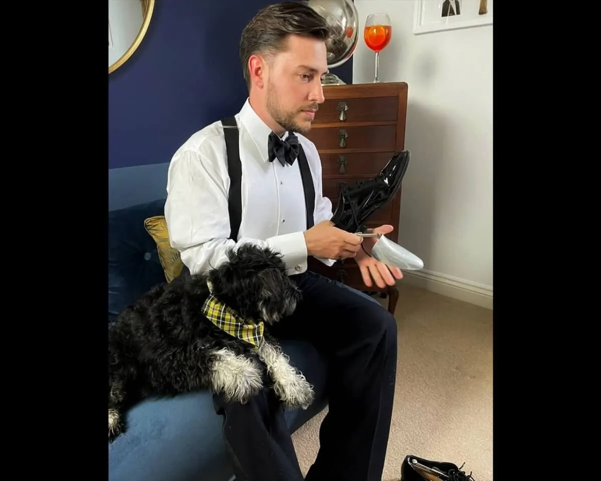 Suspenders Grosgrain Ribbon Black Classic - view 3