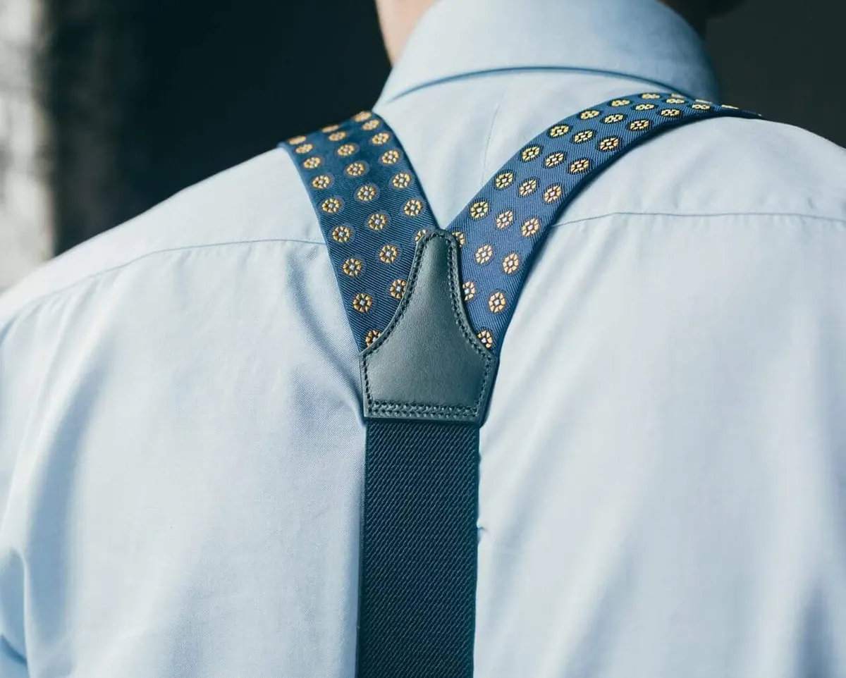 Suspenders Cravat Blue Classic - view 2