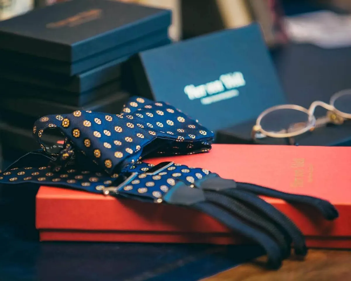 Suspenders Cravat Blue Classic - view 4