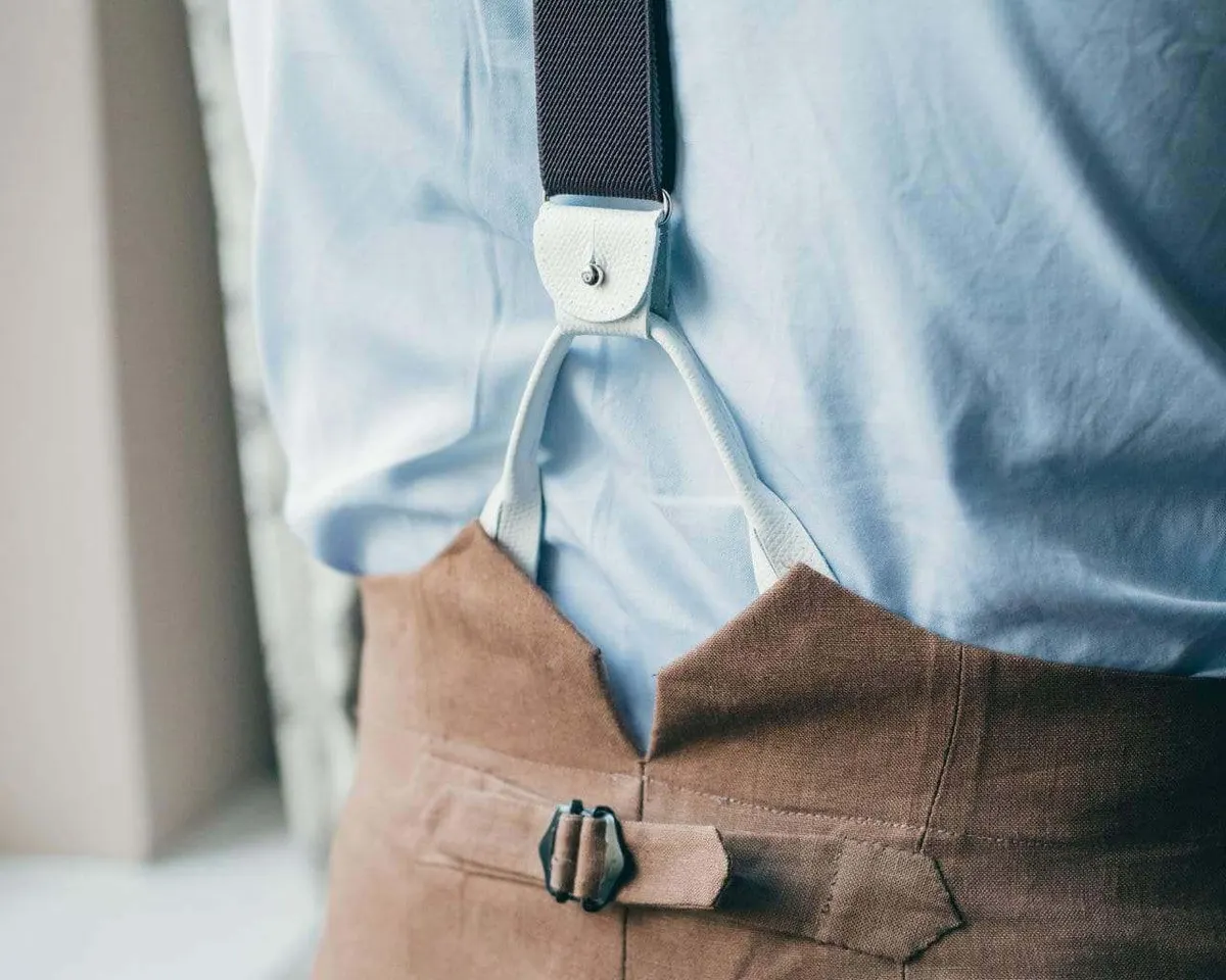 Suspenders Cravat Brown Combine - view 4