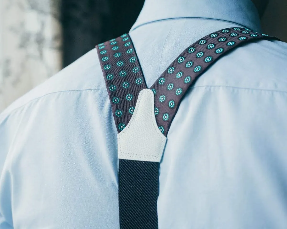 Suspenders Cravat Brown Combine - view 3
