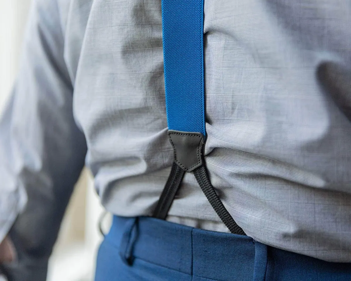 Suspenders Cravat Floret lightblue Classic - view 5