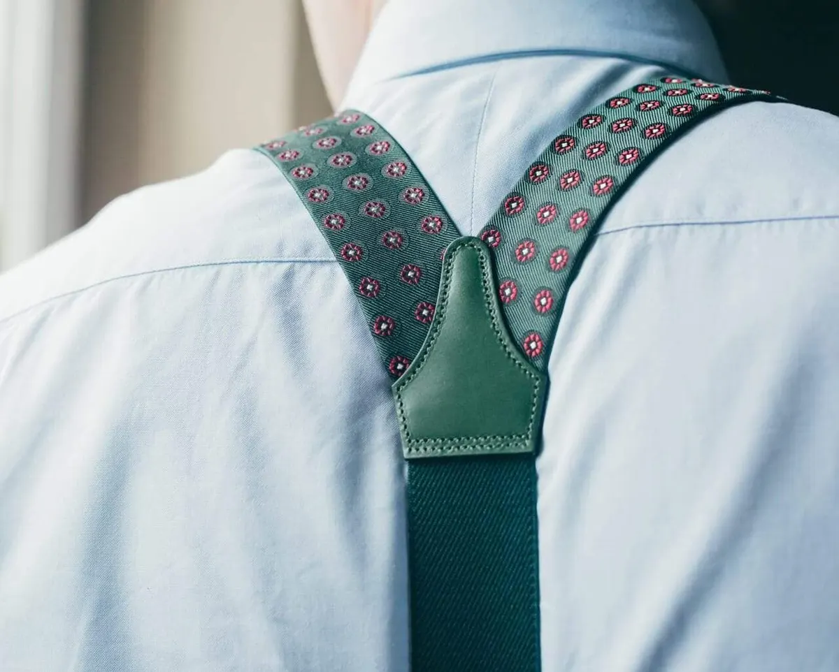 Suspenders Cravat Green Classic - view 3