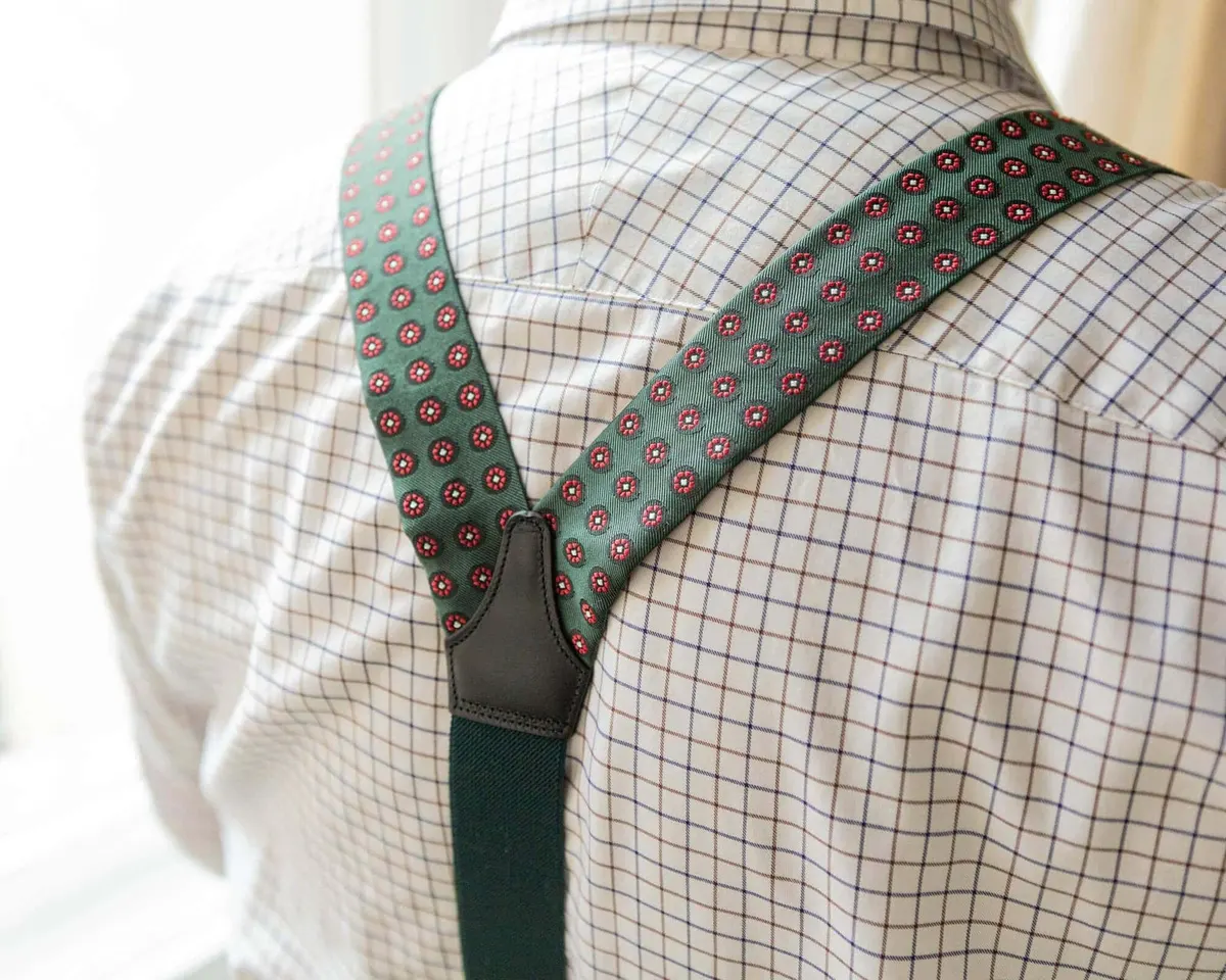 Suspenders Cravat Green Classic b - view 3