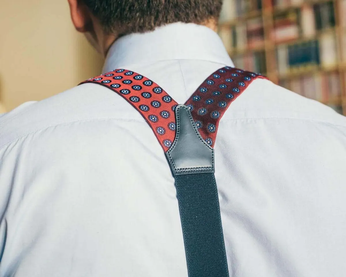 Suspenders Cravat Red Classic - view 3