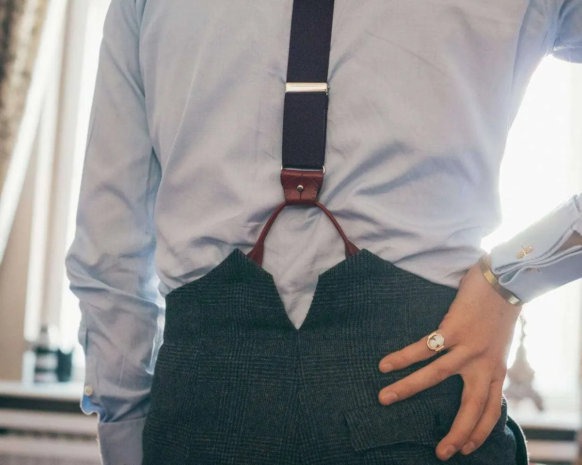 Suspenders Cravat Red Combine - view 5