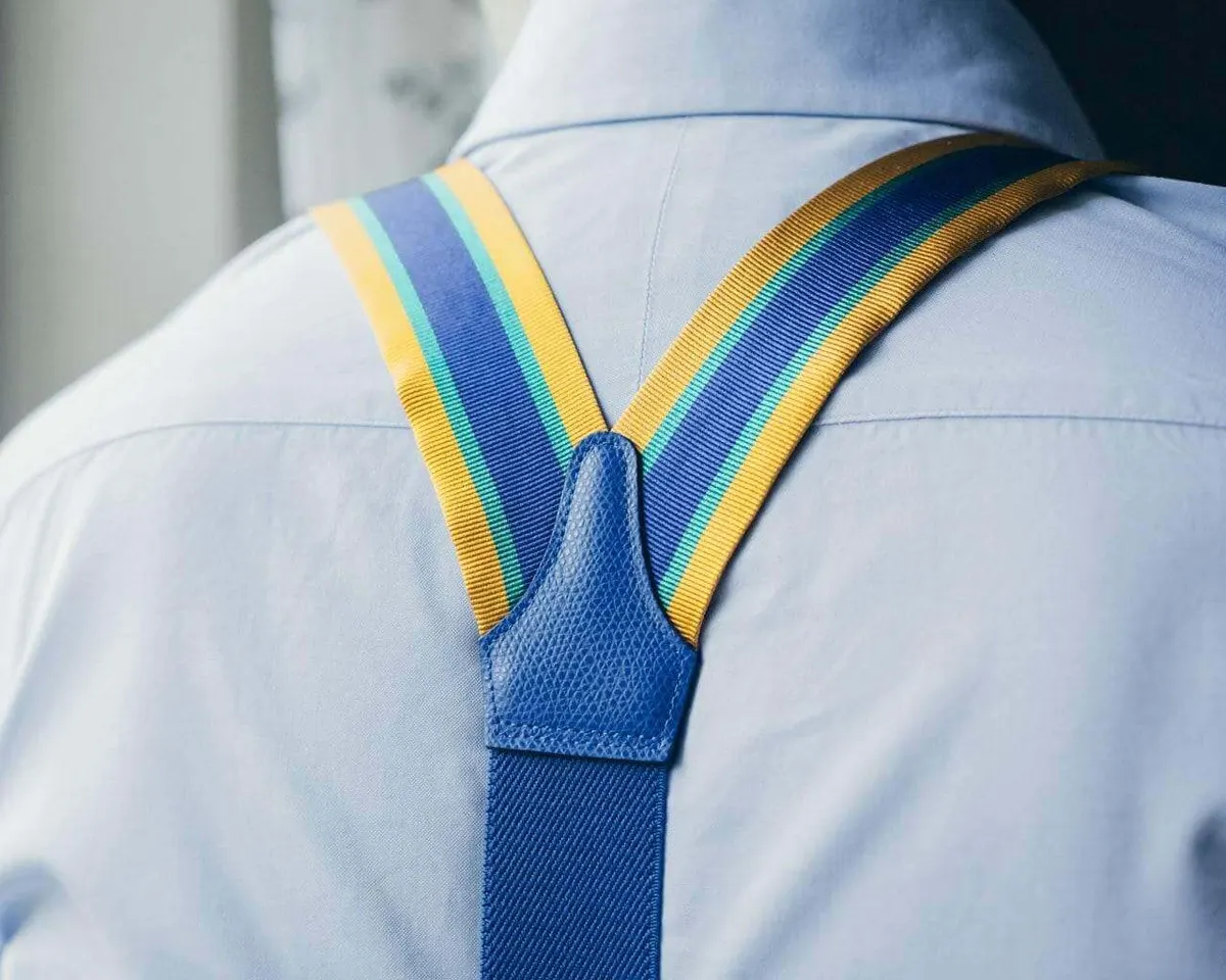 Suspenders Regimental Orange Combine - view 2