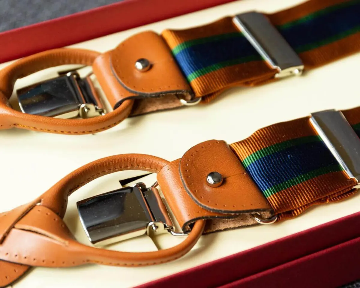 Suspenders Regimental Orange Combine b - view 2