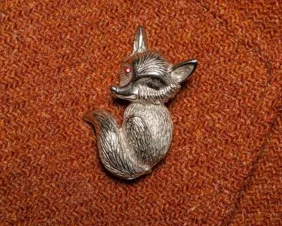 Brosche Fuchs c