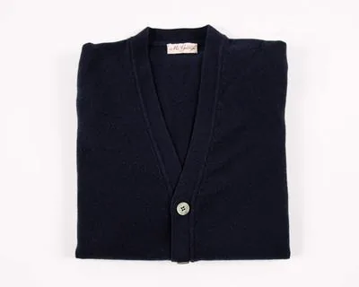 Cardigan Navy | Wolle/Kaschmir