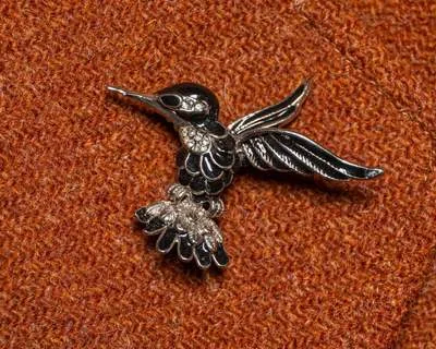 Brosche Kolibri f