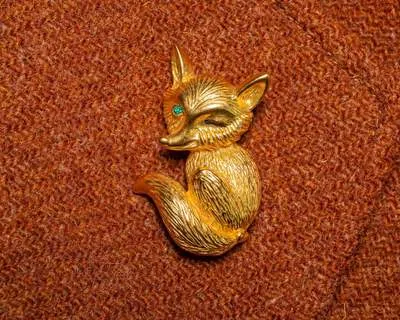 Brosche Fuchs d