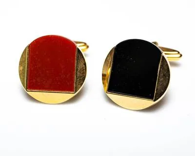 Manschettenknöpfe Karneol Onyx