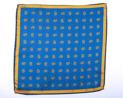 Einstecktuch Botteh Medium Blue